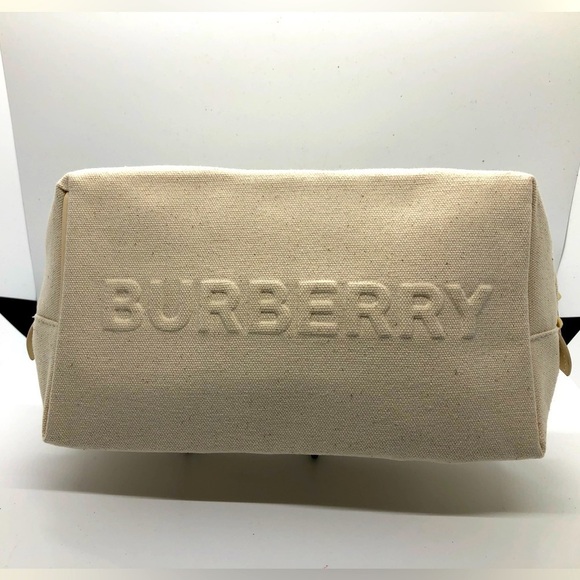 NWOT Burberry Cosmetic Zip Pouch